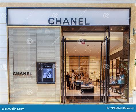 chanel storefront.